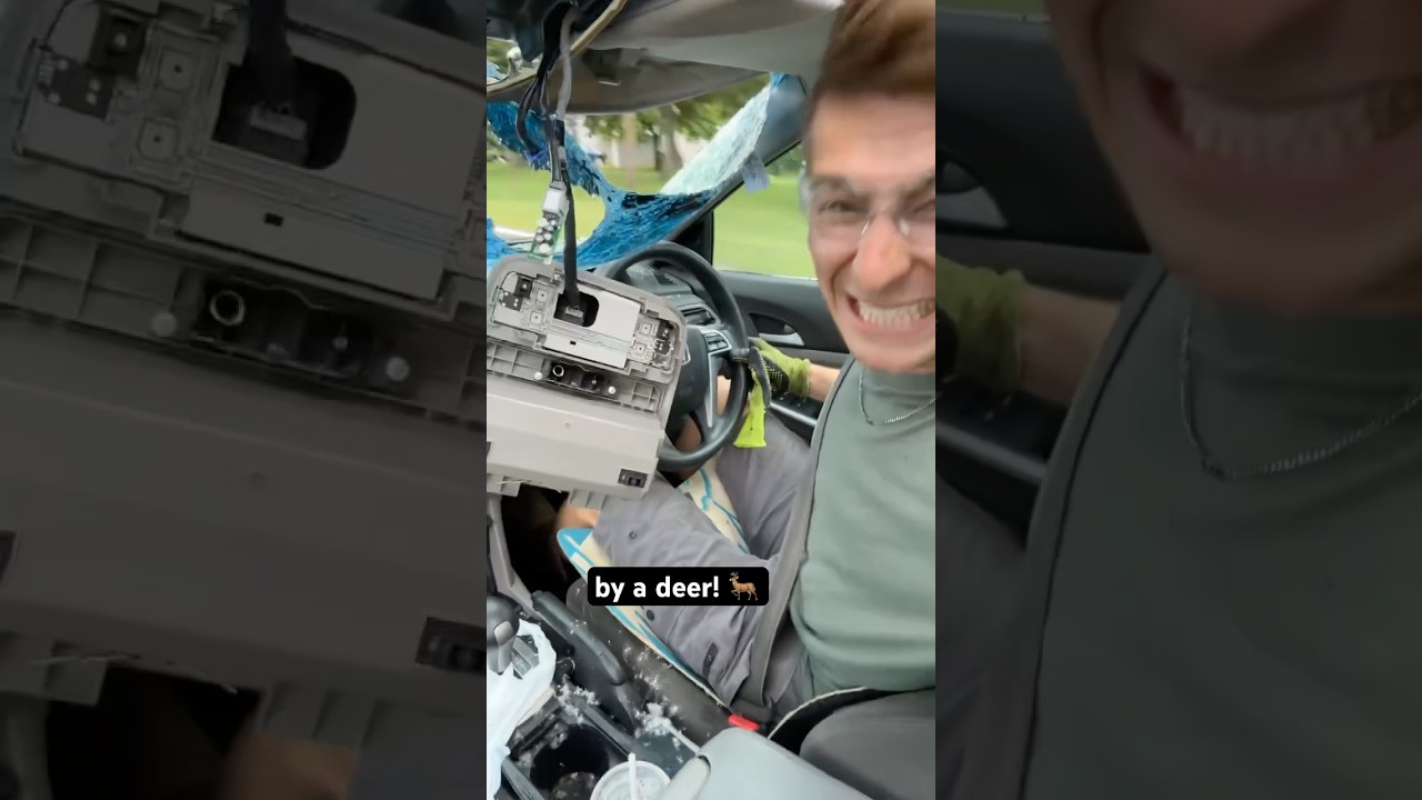 The things we do for the love of the game! #demolitionderby #derbycar #crash #cartok #vlogs #pov #gg