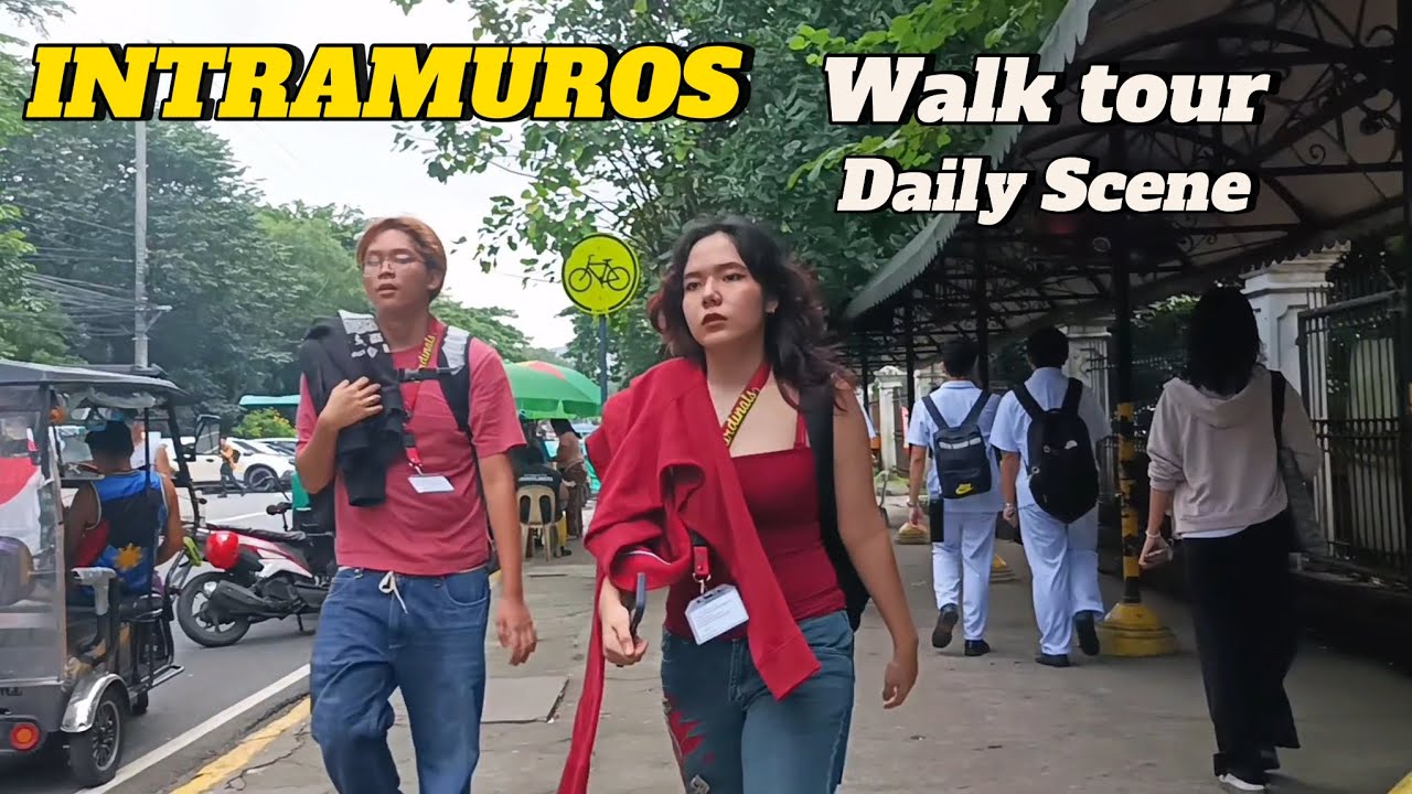 College Students Daily Routines At Intramuros 