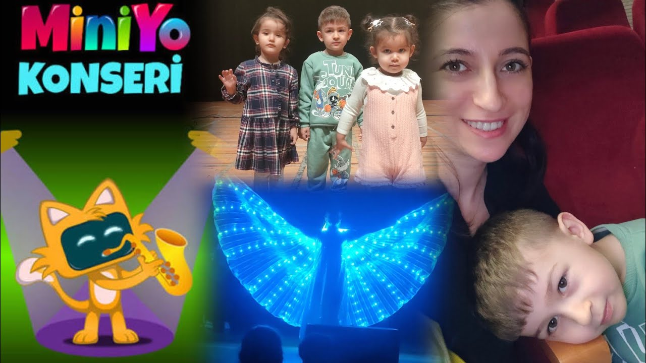 ÇOCUKLAR COŞTU! 🎉 Miniyo Konseri Vlog – Beklediğimize Değdi, Sonunda Başardık!