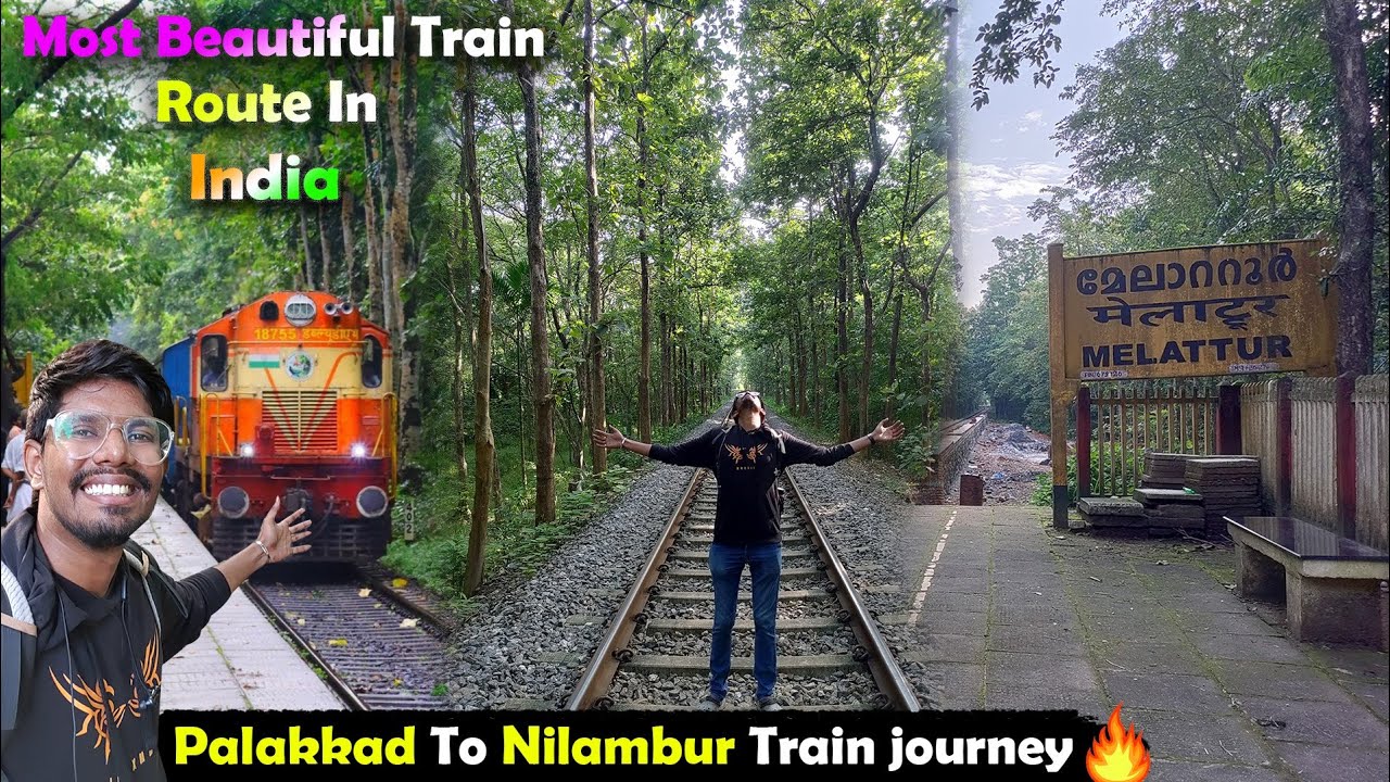 💢🇮🇳 India's Most beautiful Train Route😍 | Palakkad to Nilambur Train Journey❤️‍🔥 | Vlog - 211