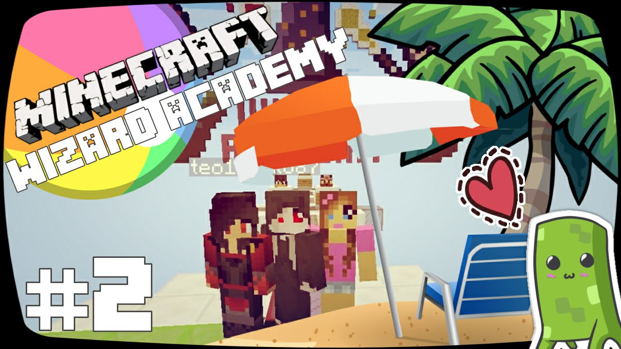 ✨  MINECRAFT - Wizard Academy (2/x) - Impreza nad plażą  ✨