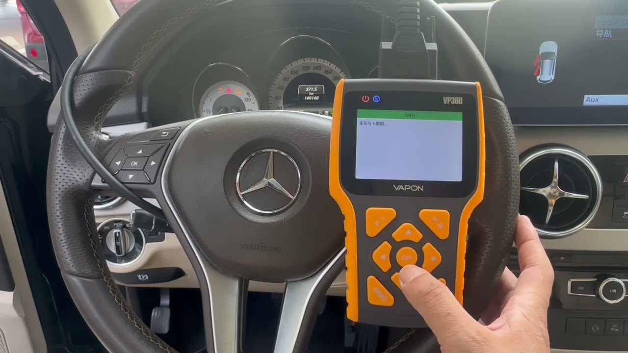 Vapon VP360 programmer Mercedes-benz GLK x204 odometer correction