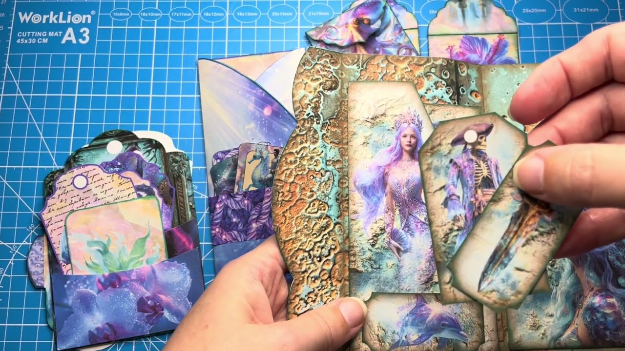 🧜‍♀️ Flip Through: Underwater Mysteries Mini-Project & Ephemera Kit! ✨