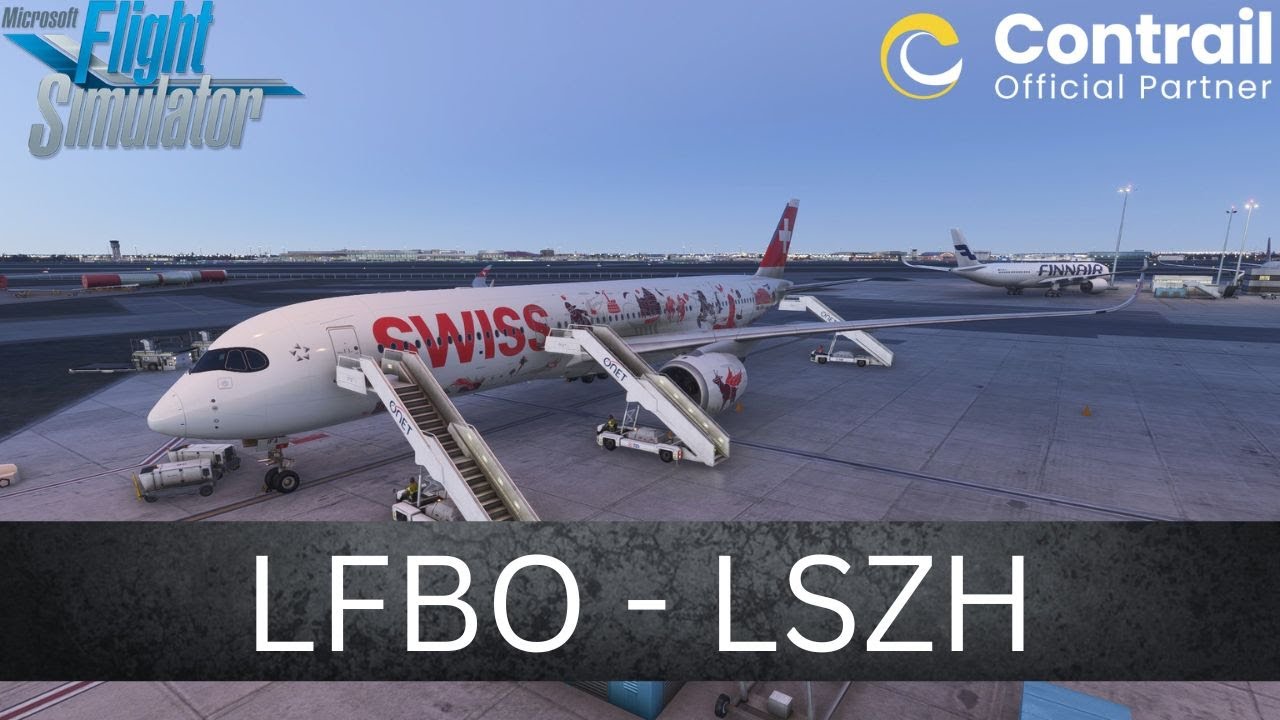 MSFS Live | inibuilds A350 Release Party | Swiss Delivery Flight | Toulouse to Zurich