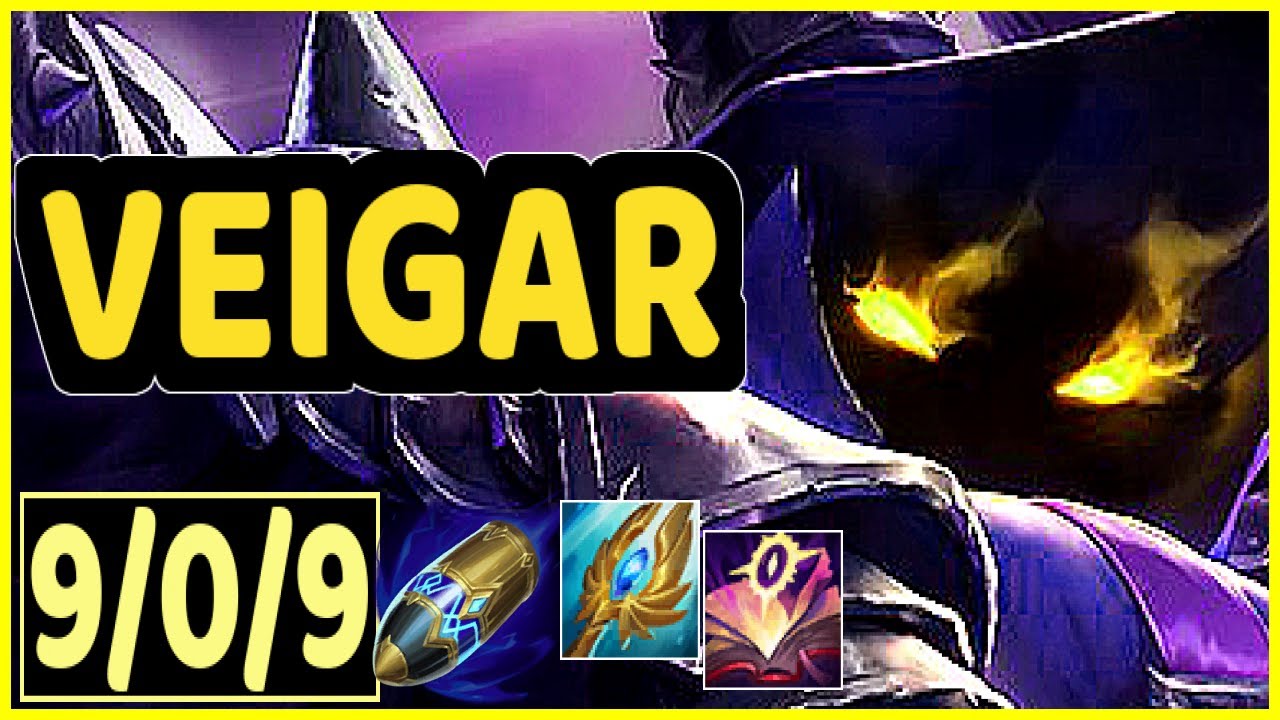 VEIGAR - 9/0/9 KDA GAMEPLAY
