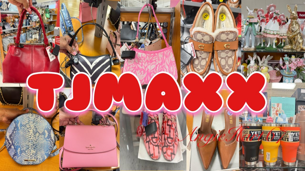 TJMAXX 💖 DESIGNER BRANDS FOR  LESS #handbags #shoes #dresses #easter2026 @AngieHart67 