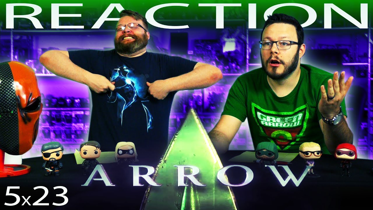 Arrow 5x23 FINALE REACTION!! 