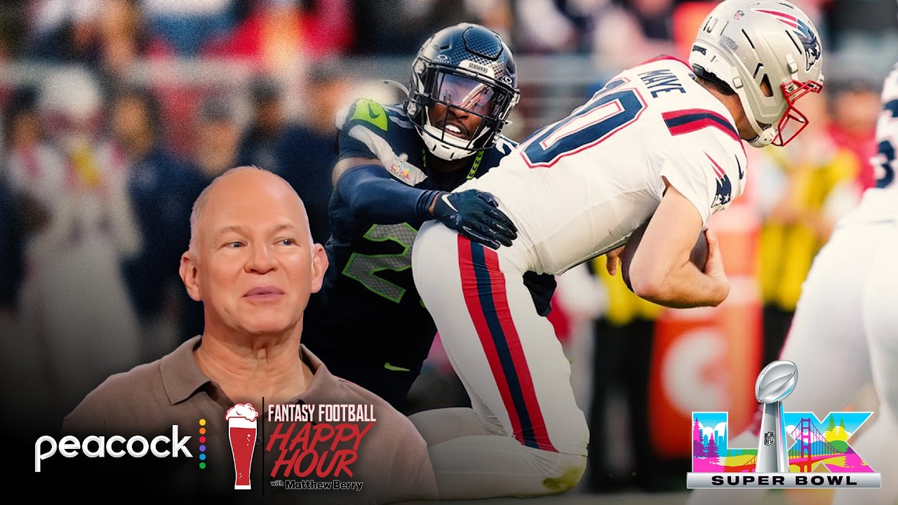Seahawks' Devon Witherspoon was 'dominant' in Super Bowl | Fantasy Football Happy Hour | NFL on NBC