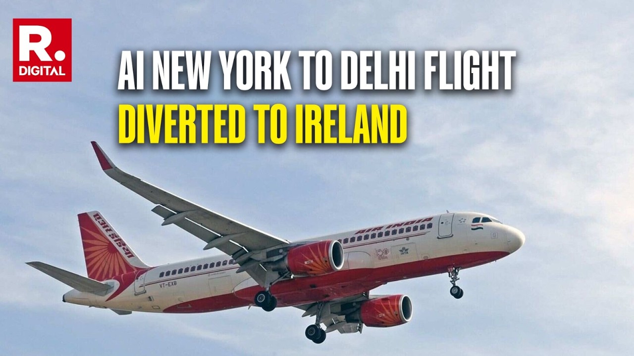 BREAKING: Air India A350 From New York To Delhi Diverted To Ireland After Mid-Air Turbulence