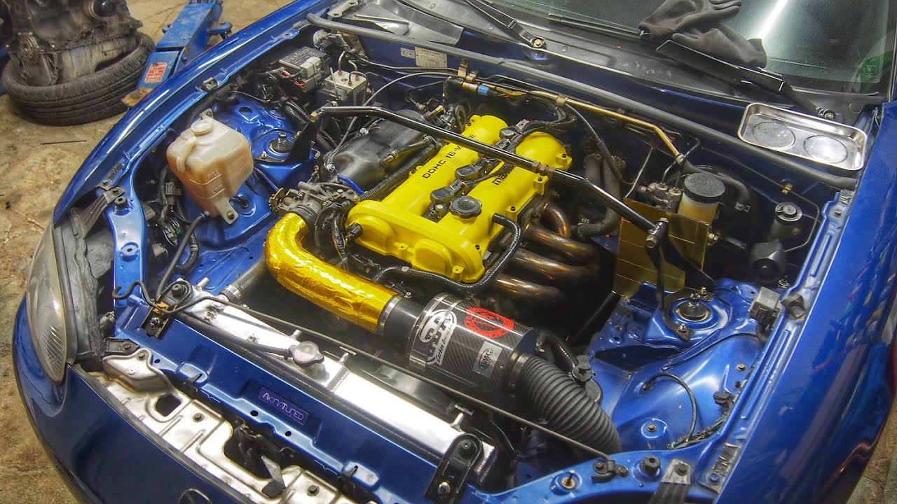 Frankenstein BP Miata Project # Engine Swap