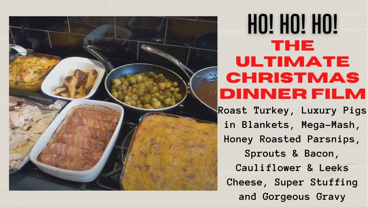 The Ultimate British Christmas Dinner! Roast Turkey and a Range of Delicious Artisan Accompaniments