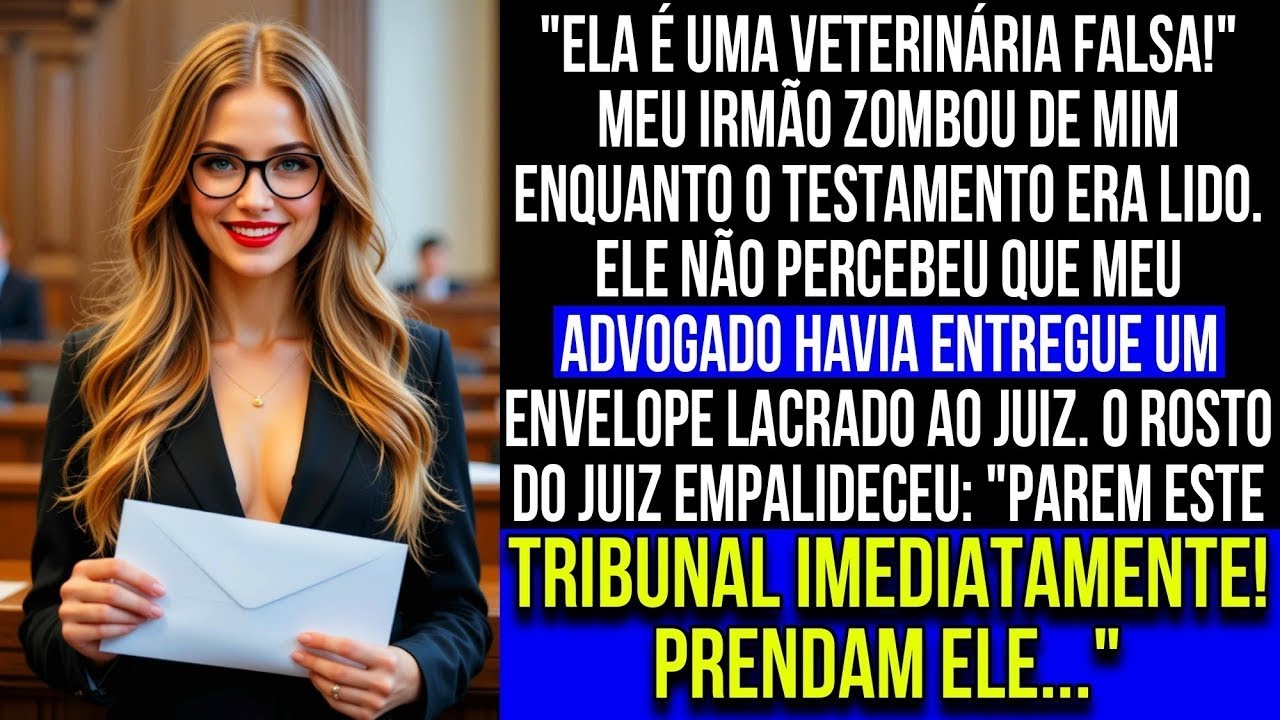 Meu irmão zombou do meu serviço no tribunal — até que a ordem do juiz mudou tudo