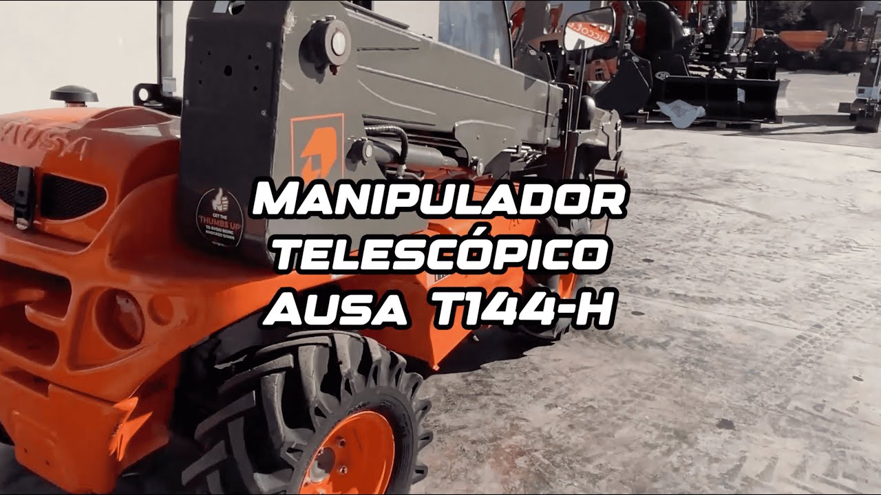 Manipulador telescópico Ausa T144-H Specs