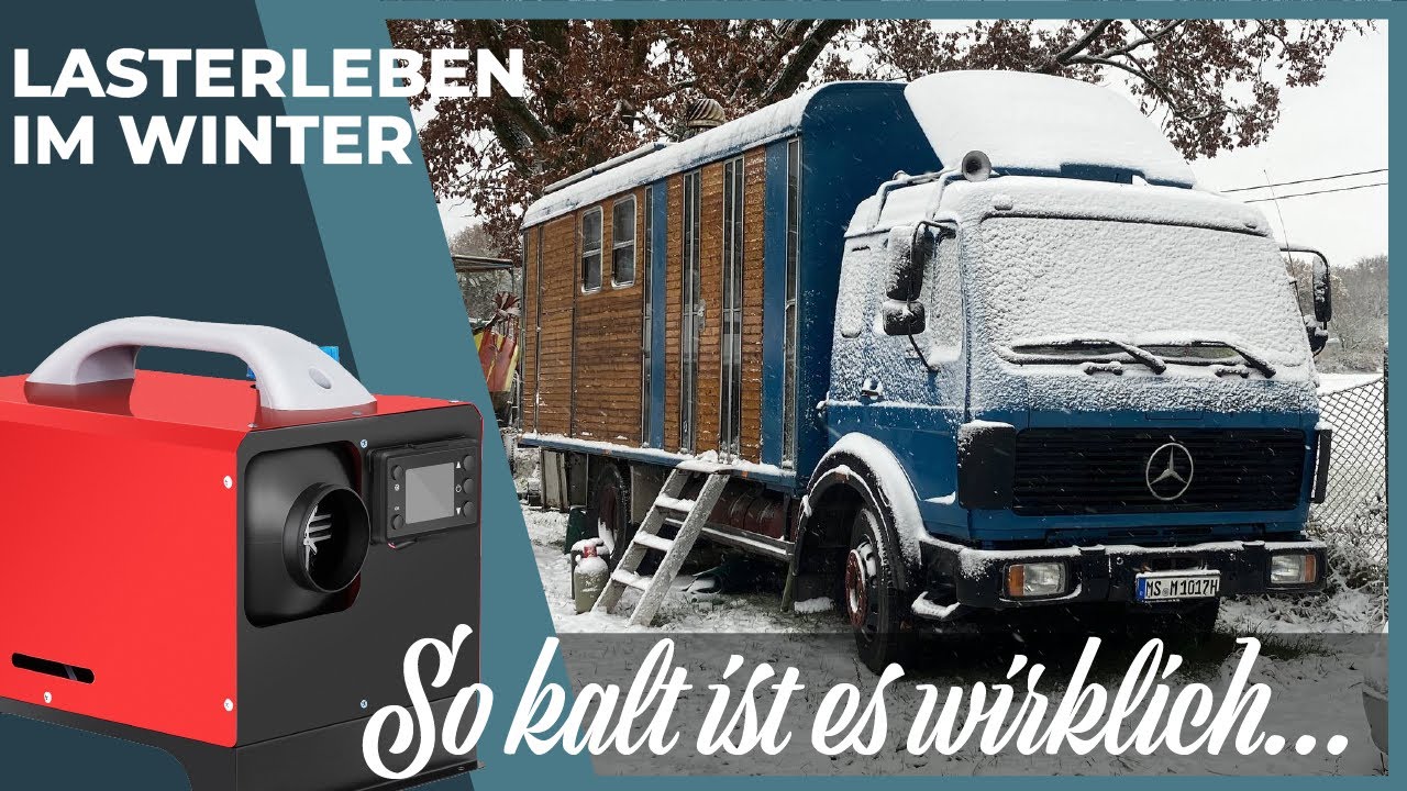 So Kalt ist es wirklich ❄️ Die unbequeme Wahrheit über Lasterleben im Winter 🔥 China Standheizung 🔥