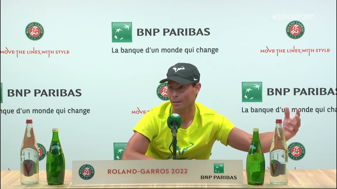 Rafael Nadal Press conference / R1 RG'22