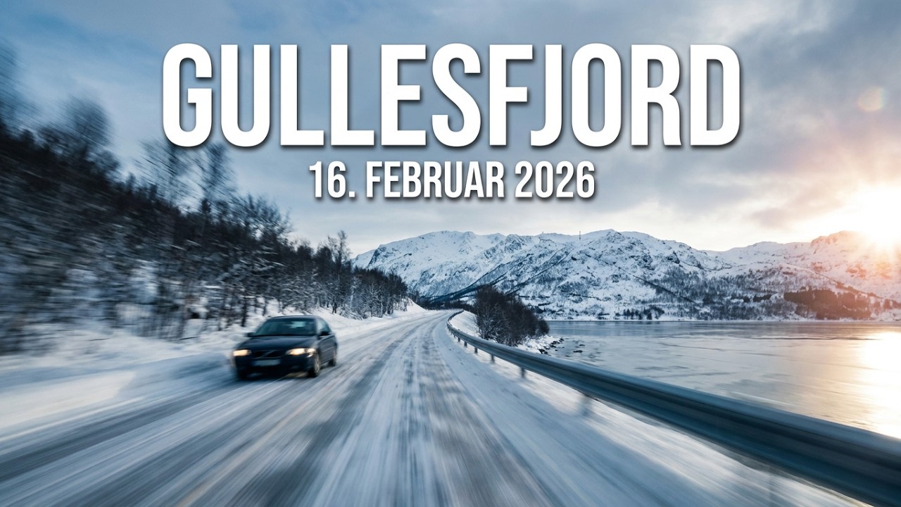 Gullesfjord 16. Februar 2026