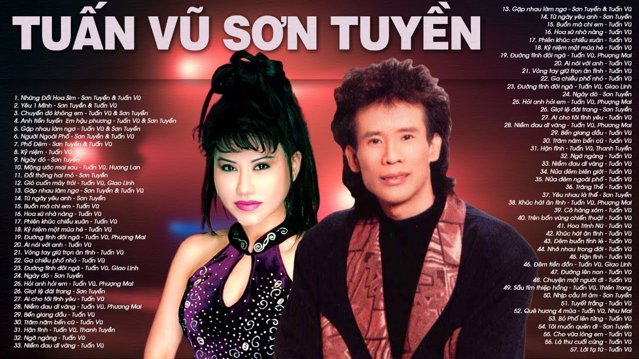 Song ca NHỮNG ĐỒI HOA SIM - Tuấn vũ, Sơn Tuyền | Nhạc Vàng Trữ Tình Xưa thập Niên 90 Gây Nghiện