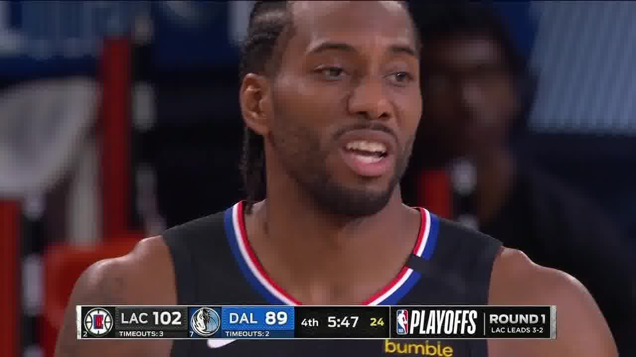 Kawhi Leonard Full Play | Clippers vs Mavericks 2019-20 Playoffs Game 6 | Smart Highlights