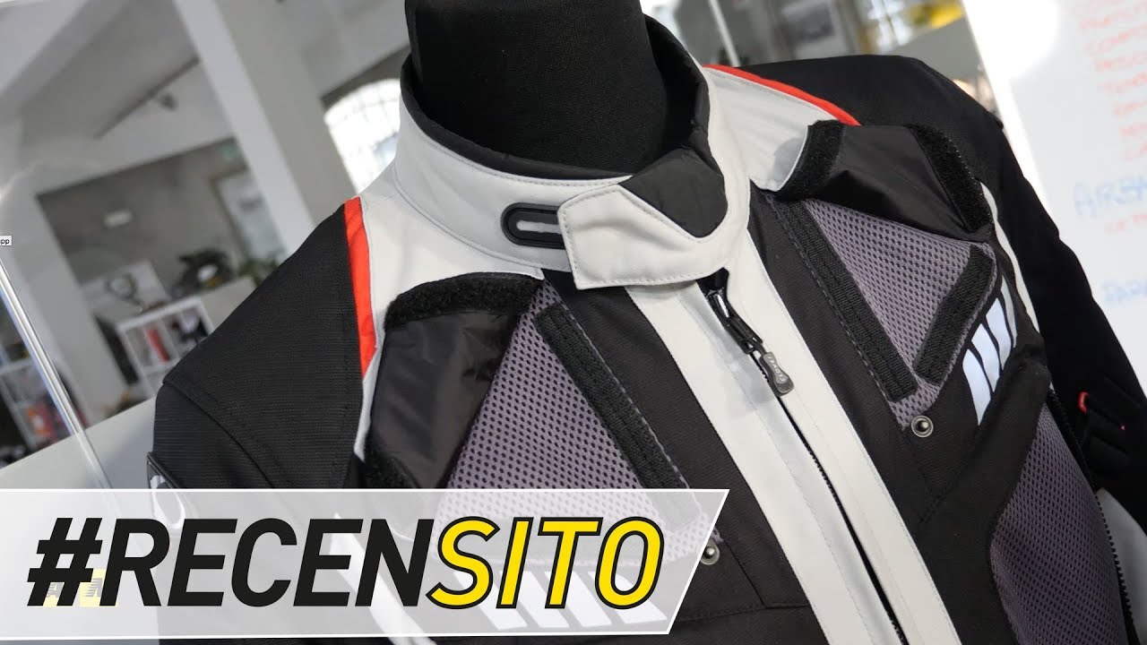 Clover Crossover-3 WP Airbag. Recensione giacca touring 4 stagioni [ENGLISH SUB]