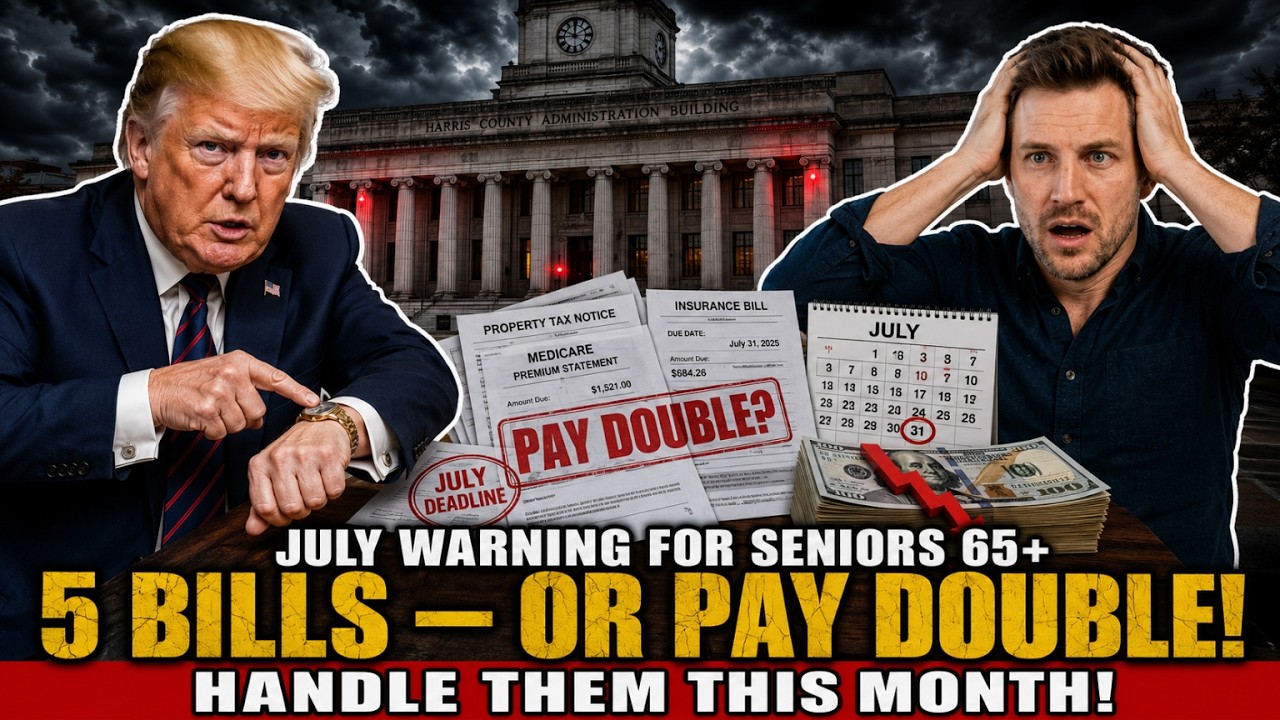 JULY WARNING FOR SENIORS 65+: 5 Bills You Must Handle This Month Or Pay Double