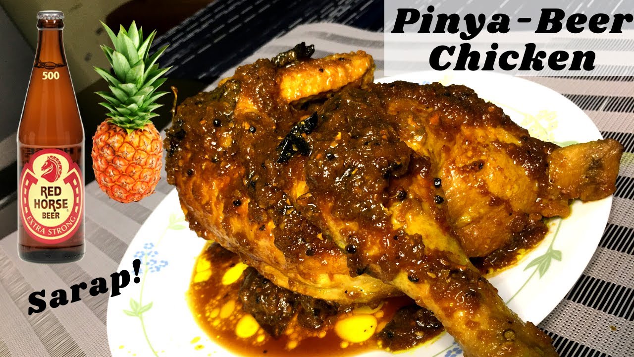 How to cook CHICKEN with Pineapple and Beer (Nilasing na Manok)