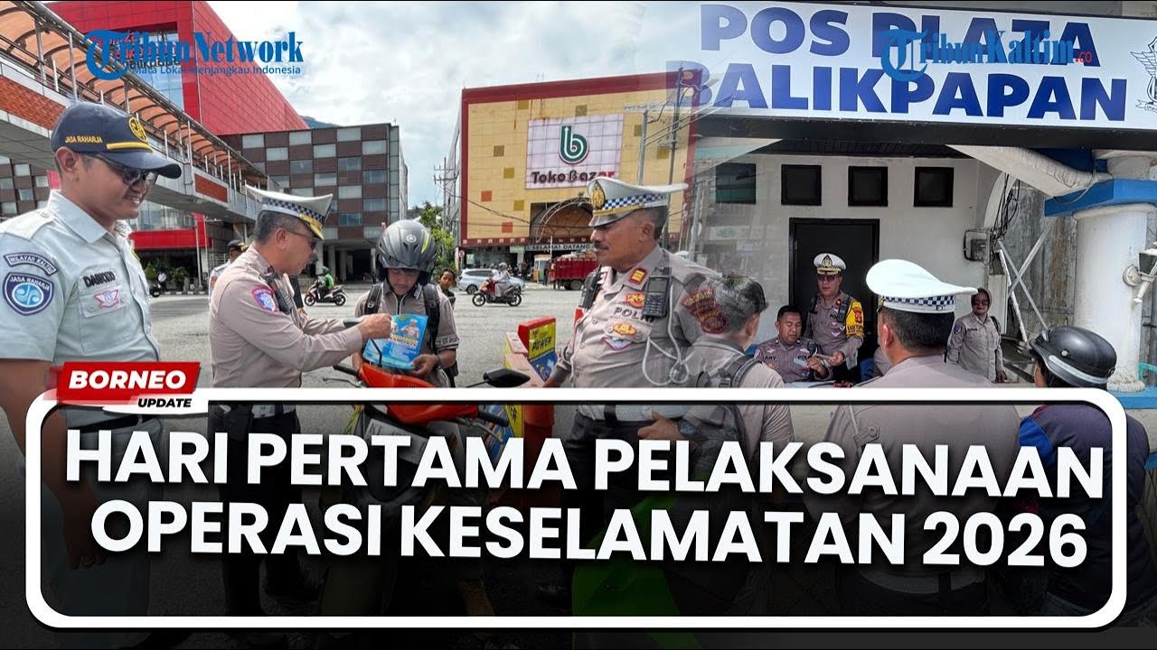 Tak Tahu Ada Operasi, Pengendara Balikpapan Kaget Kena Tilang di Operasi Keselamatan Mahakam