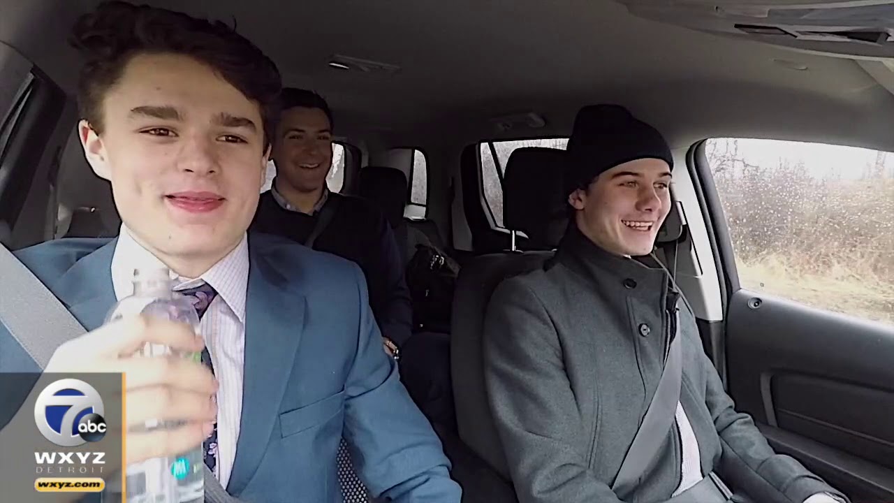 Jack Hughes, Alex Turcotte talk with Brad Galli about high school hockey at USA Hockey Arena