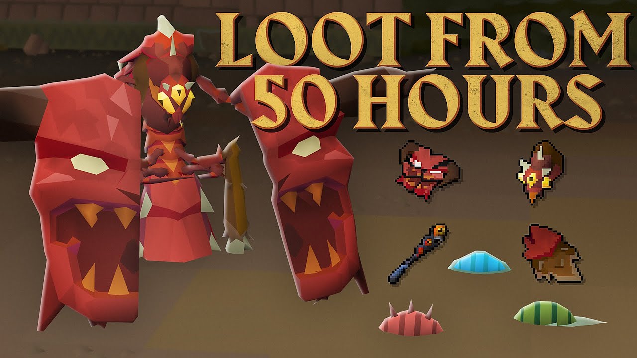 LOOT FROM 50 HOURS OF DELVE BOSS
