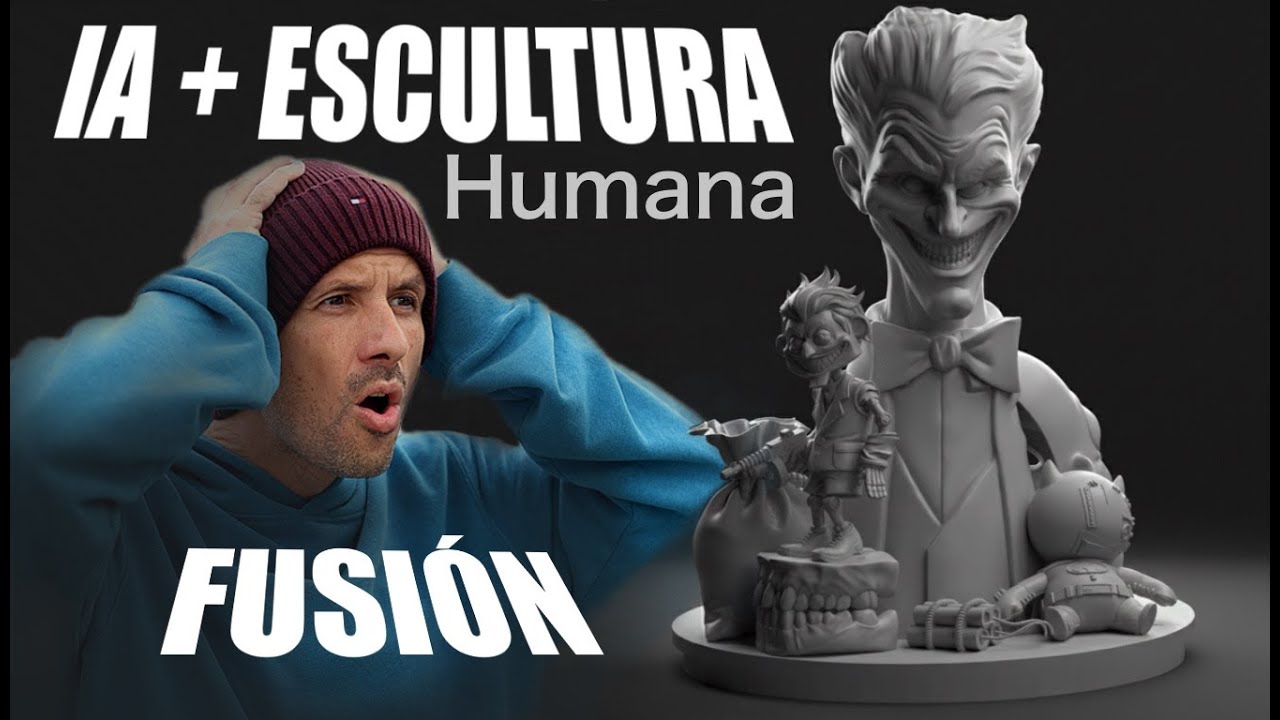 🚀 De Plastilina a Escultura 3d con IA  🚀 Escaneo + Nomad Sculpt (Tutorial)