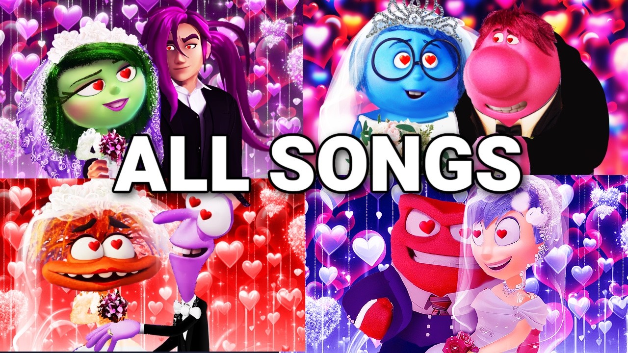 All Inside Out 2 Love Songs Animated Music Videos