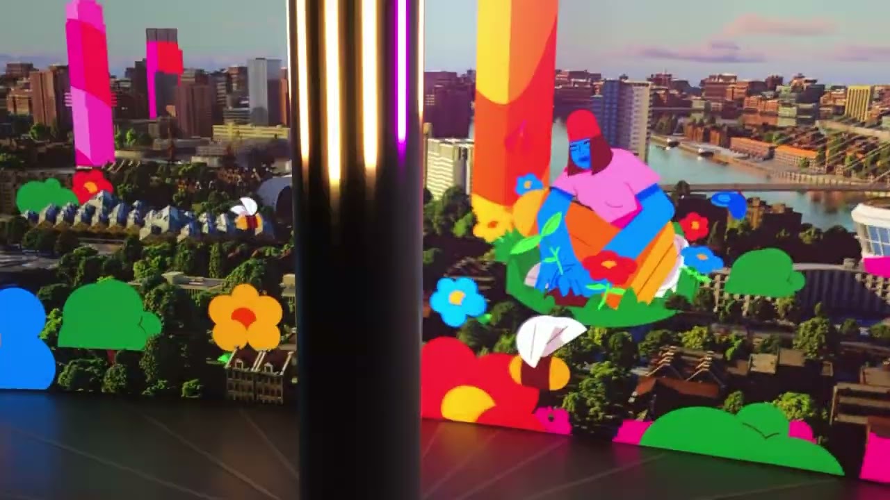 Euromast Rotterdam Netherlands  برج یوروماست روتردام هلند