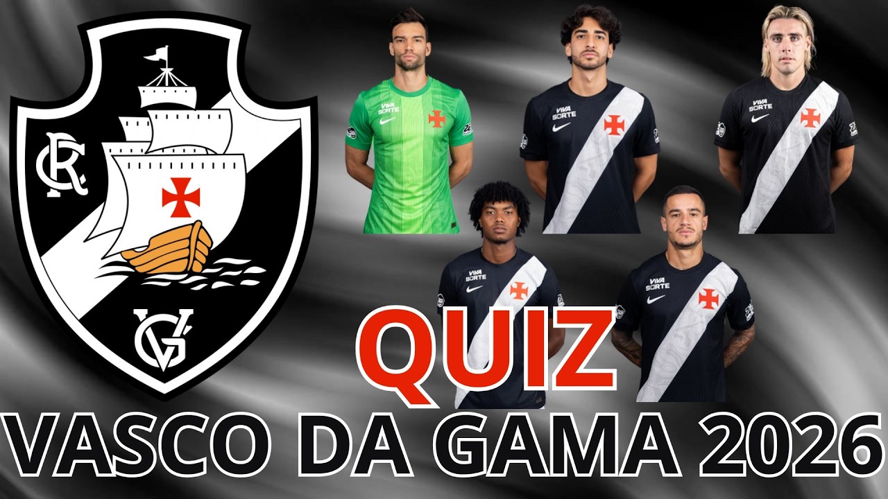 QUEM S&Atilde;O TODOS OS JOGADORES DO ELENCO DO VASCO DA GAMA PARA A TEMPORADA 2026