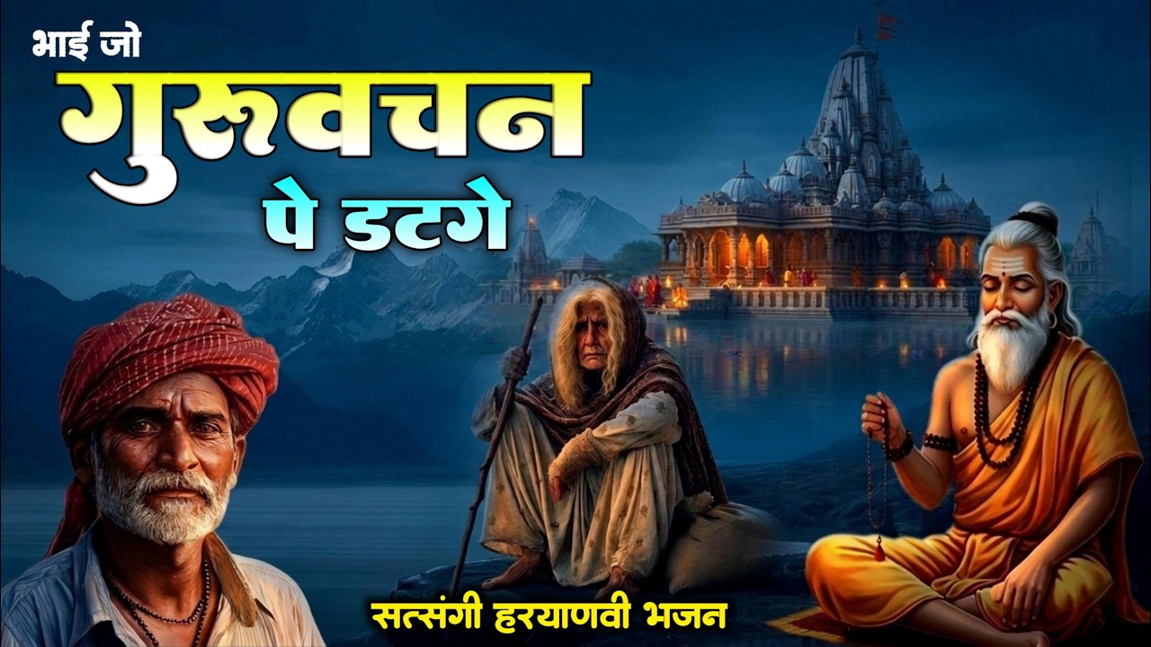 भाई जो गुरु वचन पै डटगे। Guru ka Satsang। New Version Haryanvi Bhajan Haryanvi 2026