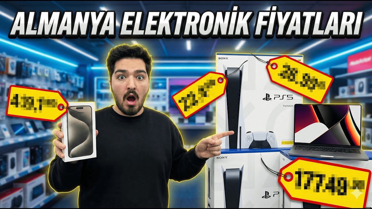 2025 ALMANYA ELEKTRONİK FİYATLARI | Türkiye'den Ne Kadar Ucuz? | MEDİAMARKT