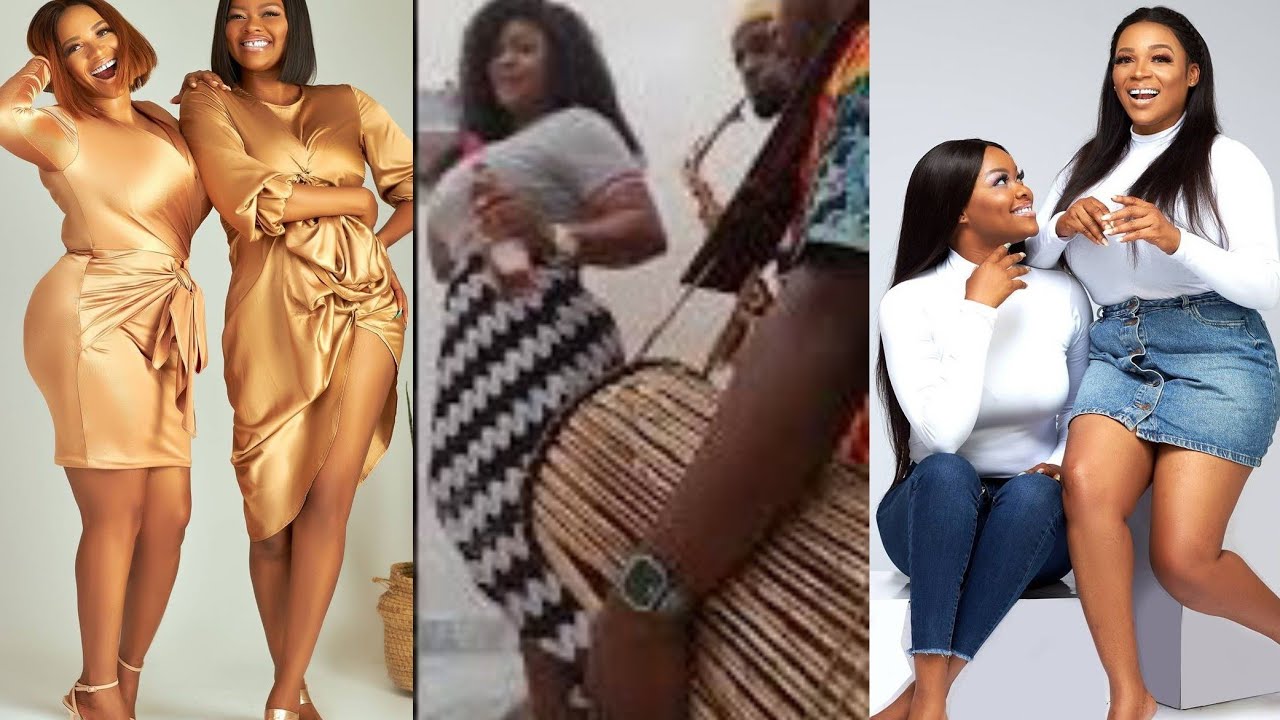 Actress Kehinde Bankole And Her Twins Sister Surprise Birthday By Actress Eniola Ajao