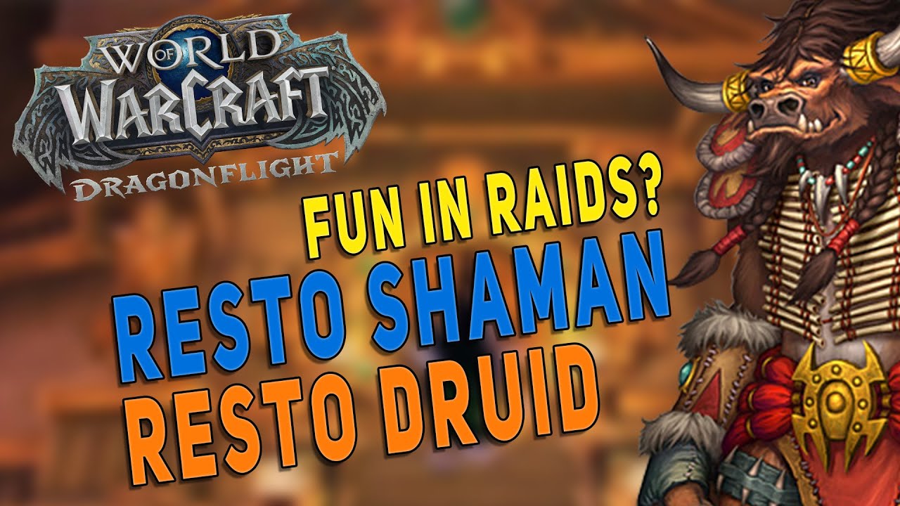 Dragonflight RESTO SHAMAN & RESTO DRUID Raid Testing | How Different Are They? Talents & Gameplay