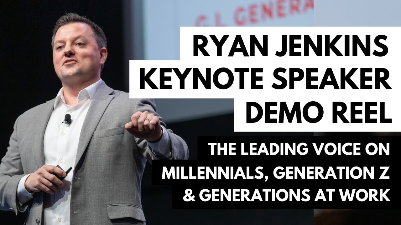Ryan Jenkins - Millennial & Generation Z Keynote Speaker - 2018 Demo Reel