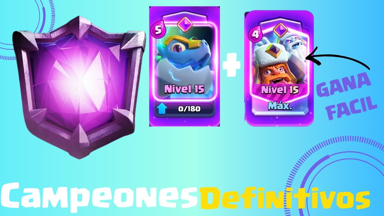 Subiendo a Campeones Definitivos en Clash Royale! 😝😱😎