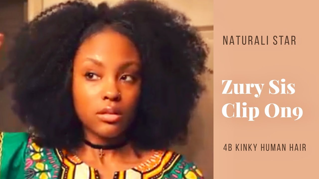 CRAZY REALISTIC NATURAL HAIR CLIP ON'S!! | NATURALI STAR ZURY SIS 4B KINKY HAIR | @MEEKFRO | REVIEW