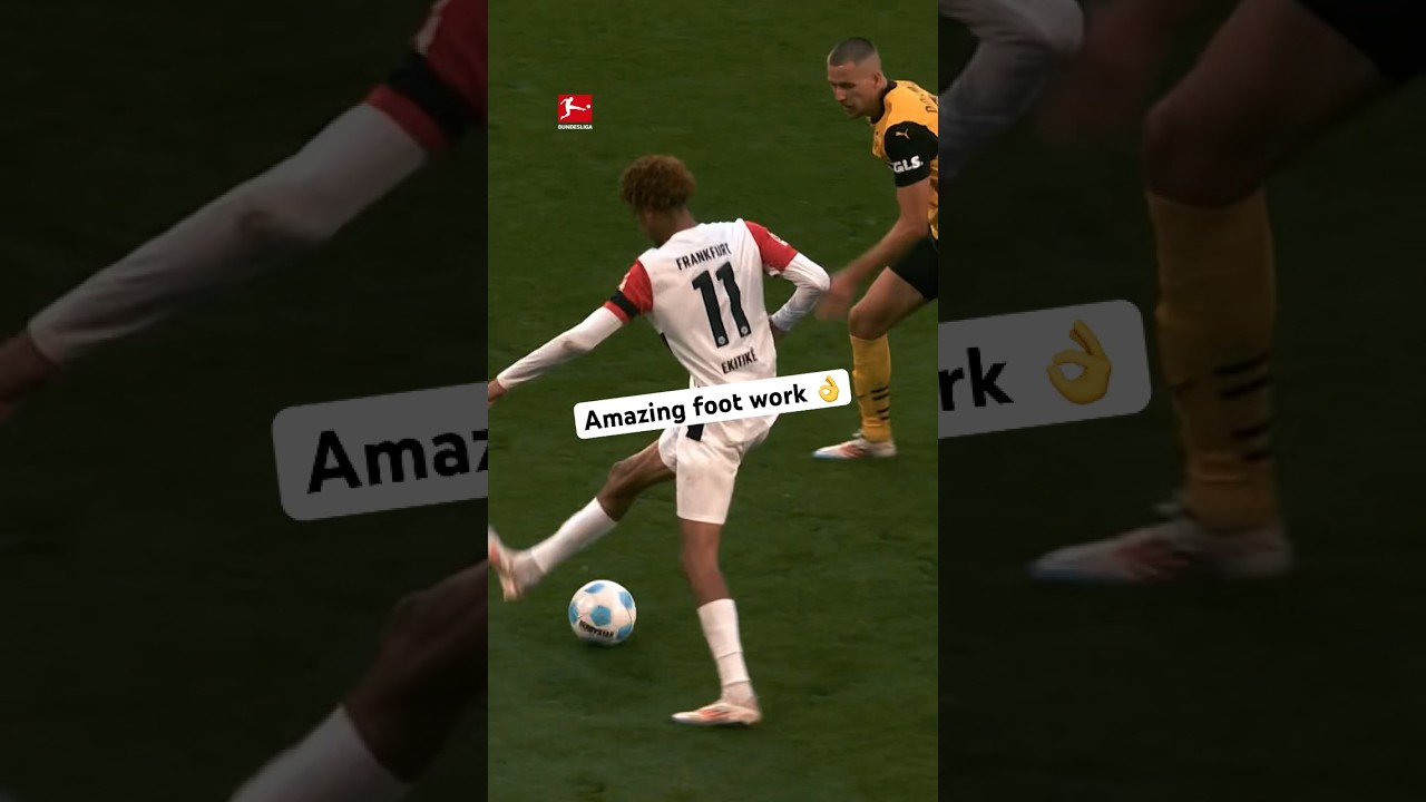 EKITIK&Eacute; Showed Amazing Ball Control 👏🤩