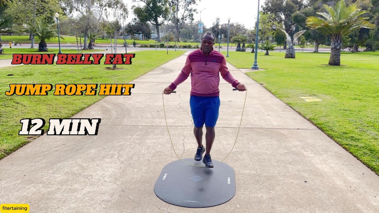 12 Minute Fat Burning Jump Rope Workout 