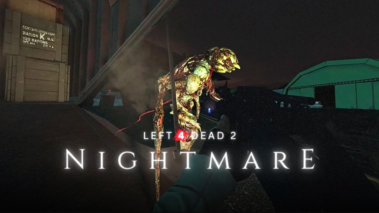 Left 4 Nightmare - Pain Train (Solo Expert)