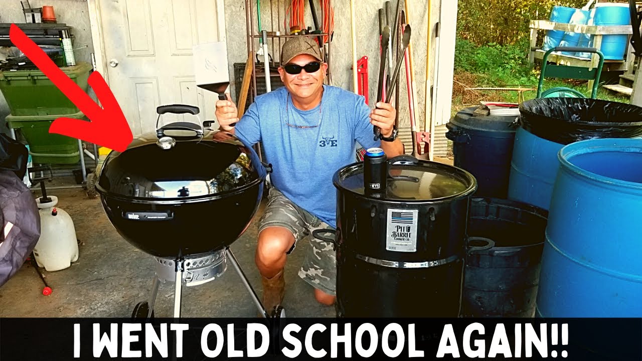 I Went Old School Again!! ~~ Weber Master Touch Kettle Review