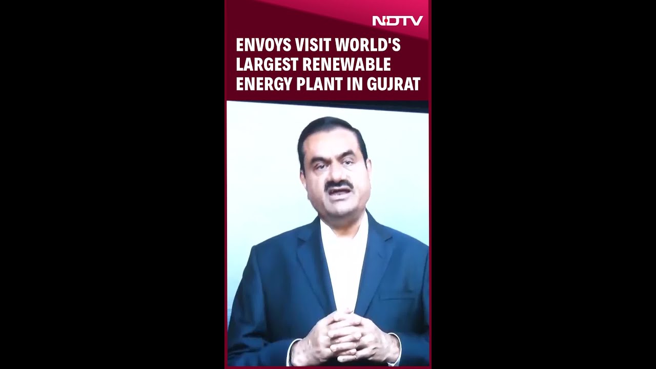 Gujarat News | Women Envoys Visit World's Largest Renewable Energy Plant In Khavda, Gujarat