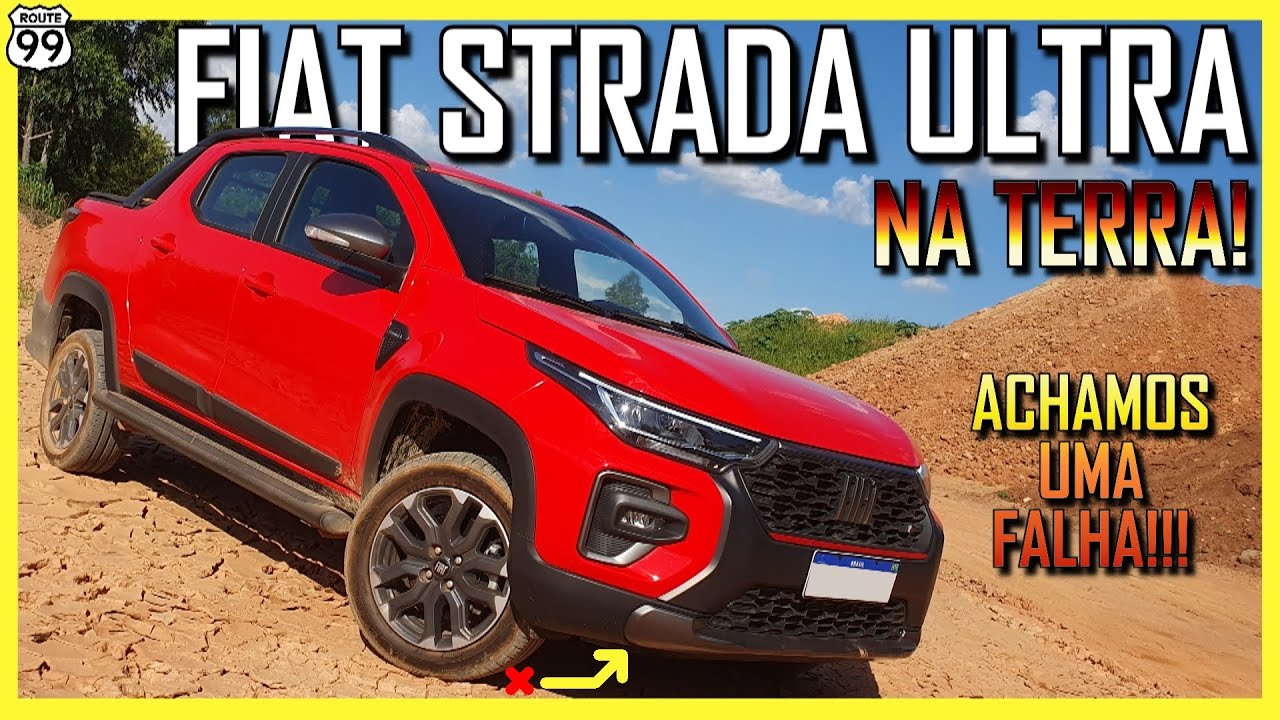 UM DEFEITO? FIAT STRADA ULTRA tem um PROBLEMA para usar na ESTRADA DE TERRA!!!