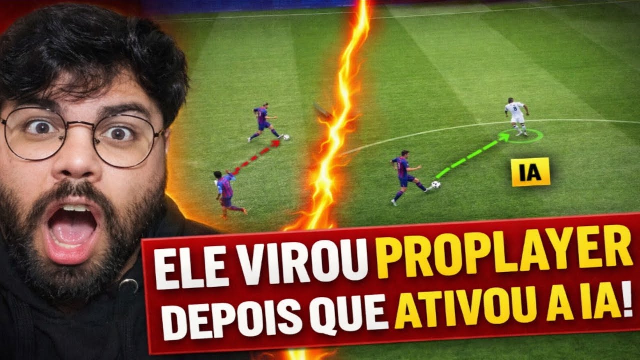 🚨 COMO SABER SE O ADVERSÁRIO LIGOU A IA NO MEIO DO JOGO NO eFOOTBALL 2026? A VERDADE!