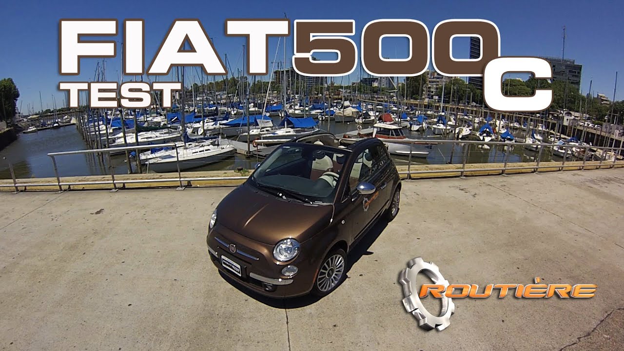 Fiat 500 C (Cabrio) Test - Routière - Pgm 256