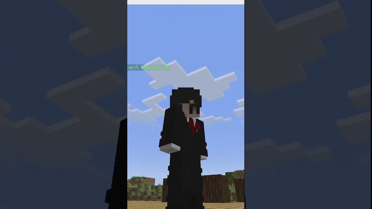Insane Minecraft Hologram! 🤯 #DecentHolograms