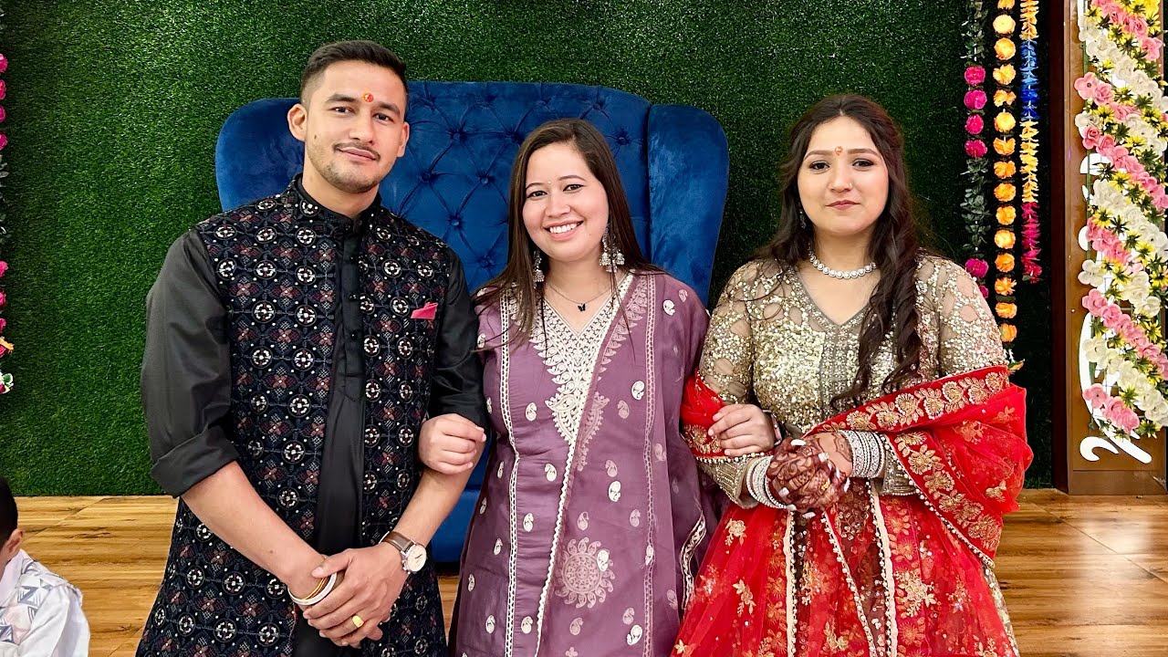 Engaged💍❤️मिलिये हमारे जीजा जी से😍❤️Engagement vlog||
