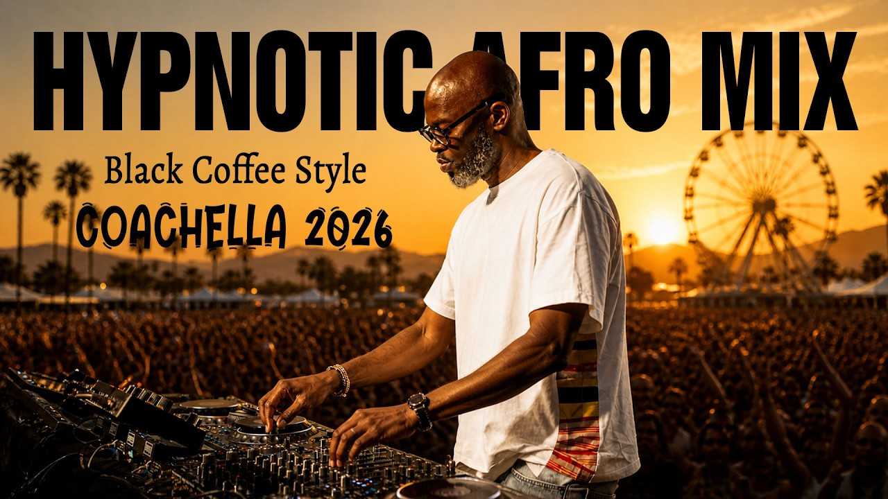 HYPNOTIC AFRO HOUSE MIX 🌴 Black Coffee Style | Coachella 2026